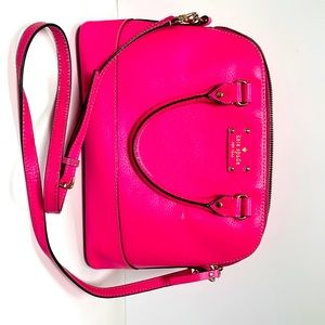 Kate Spade bright pink shoulder bag